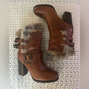 The Frye Penny Lux Moto Ankle Bootie